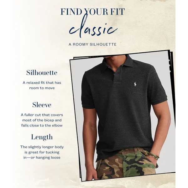 Polo Ralph Lauren Classic Fit Mesh Polo