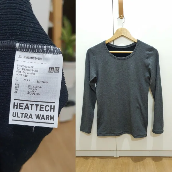 Uniqlo Heattech Ultra Warm T-Shirt